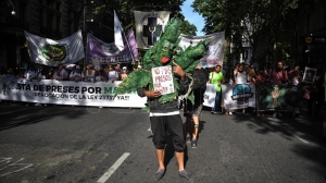 Organizaciones cannábicas realizaron la Marcha Nacional de la Marihuana