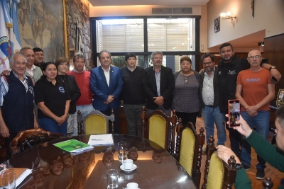 El Vicegobernador Alberto Bernis recibi&oacute; a dirigentes nucleados en la CGT Jujuy