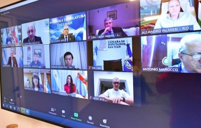 Encuentro virtual de vicegobernadores de todo el pa&iacute;s