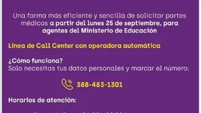 L&iacute;nea call center: Nueva Modalidad para pedidos de partes m&eacute;dicos