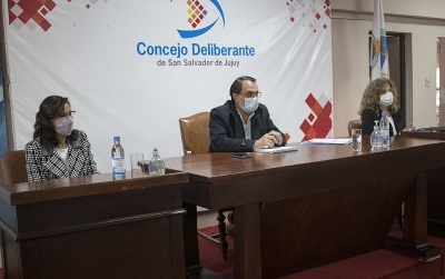 Ediles se reunieron con la contadora Mariana lasquez