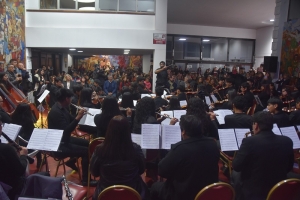 La Orquesta “Prof. Juan José Funes” y la Jujeña Jazz Band se presentaron en la Legislatura