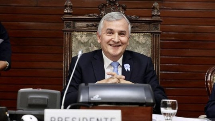Gerardo morales preside la convenci&oacute;n constituyente