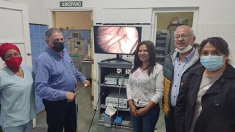 Más inversión en Salud: el Hospital de La Quiaca recibió torre de laparoscopía