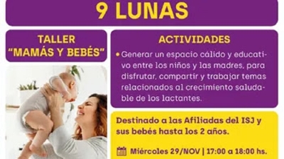 Programa MaterNOA: El ISJ y un acompa&ntilde;amiento integral a mam&aacute;s y embarazadas