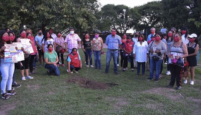 Concejales contin&uacute;an con la campa&ntilde;a de concientizaci&oacute;n y prevenci&oacute;n de la violencia de g&eacute;nero en los barrios de la ciudad