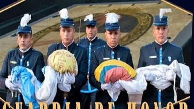 Invitan a ser parte del tradicional cambio de Guardia de Honor de la Bandera Nacional de la Libertad Civil