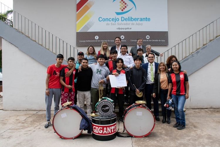 La Banda de Murga &ldquo;La Gigante&rdquo; es de Inter&eacute;s Cultural y Educativo