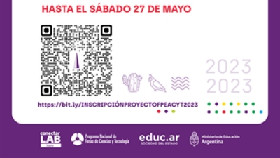 Feria de Ciencias: extienden fecha de inscripci&oacute;n hasta el 27 de mayo
