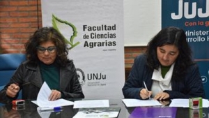 Firma de Acuerdo Marco entre el Ministerio de Desarrollo Humano y la Facultad de Ciencias Agrarias de la UNJu