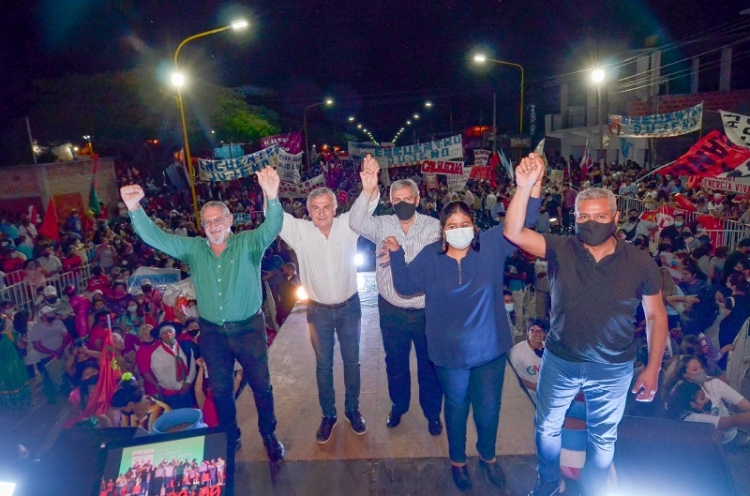 Cambia Jujuy tuvo su gran cierre de campaña en Libertador