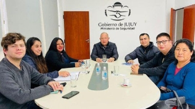 Seguridad mantuvo reuni&oacute;n con el Consejo Vecinal de San Salvador de Jujuy