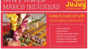 Manos Indígenas: este viernes 14 de abril se realizará la Feria y Trueque en Capital