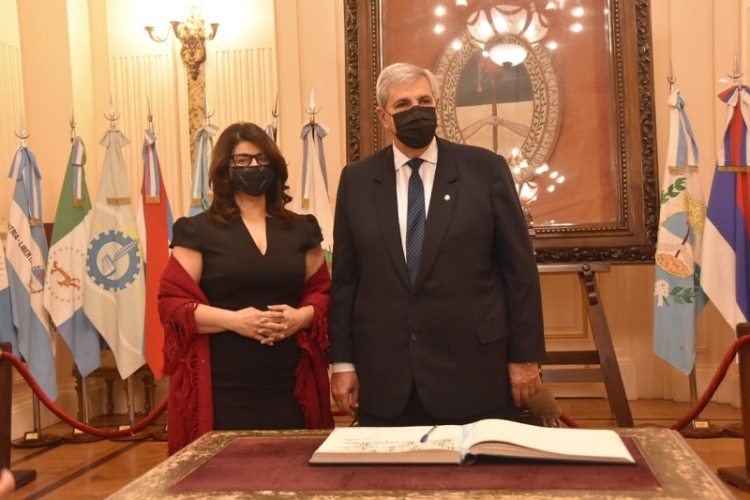 Jujuy recibi&oacute; la visita protocolar de la embajadora de la Rep&uacute;blica de Costa Rica
