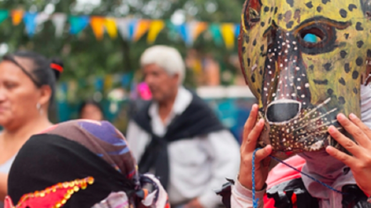 Se realiz&oacute; el entierro del Arete Guaz&uacute; en Calilegua