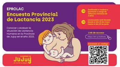 Avanza la Encuesta Provincial de Lactancia 2023