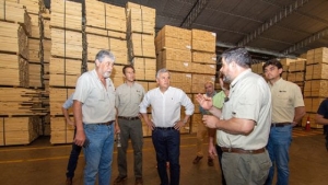 Morales construye puentes para acceder a experiencias de producción que dinamicen la foresto industria