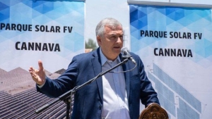 Morales puso en marcha la construcción del parque solar &quot;Cannava&quot;