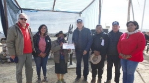 Morales entregó fondos para ampliar el horizonte productivo de comunidades de Rinconada