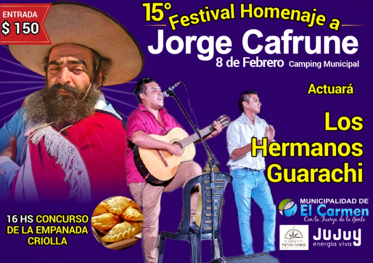 Se presentó el 15° festival homenaje a Jorge Cafrune