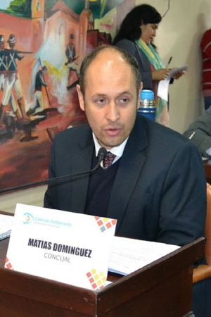 El concejal Matías Domínguez valoró que se extienda el vencimiento de las licencias de conducir hasta fin de año