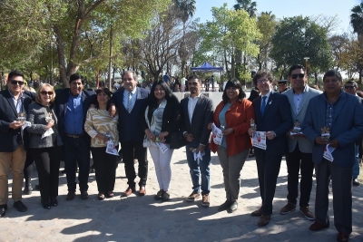 El vicegobernador de Jujuy destac&oacute; la muestra de fe del pueblo de Aguas Calientes en su Fiesta Patronal