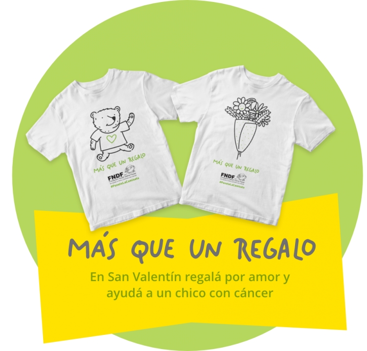 La Fundación Natalí Dafne Flexer propone que los regalos de San Valentín ayuden a los chicos con cáncer