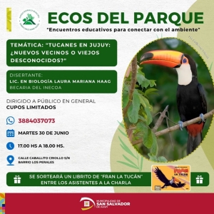 El Parque Bot&aacute;nico Municipal invita a una nueva edici&oacute;n del ciclo &ldquo;Ecos del Parque&rdquo;