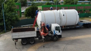 Se adquirieron importantes tanques cisternas para diferentes plantas potabilizadoras de toda la provincia