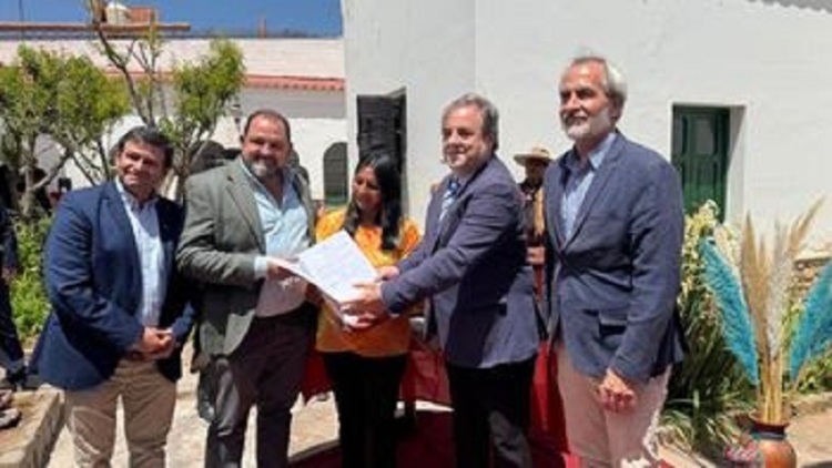 Tilcara recibió los bienes históricos del Coronel Álvarez Prado