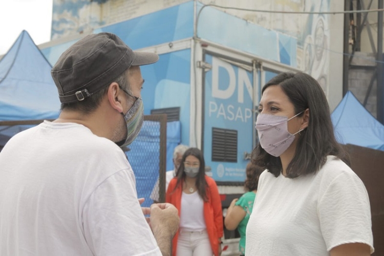 Leila Chaher facilitó la llegada del móvil del ReNaPer a Jujuy