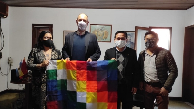 El edil capitalino Mat&iacute;as Dom&iacute;nguez sostuvo que con el pa&iacute;s vecino existe una agenda de temas comunes