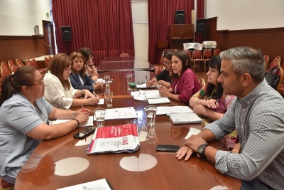 La comisión de igualdad de genero recibió a la delegada del comité ejecutivo de lucha contra la trata de personas