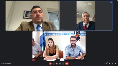 Exitosa reuni&oacute;n con el Embajador Argentino en Portugal