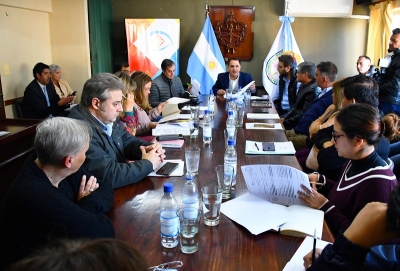 Concejales recibieron a funcionarios municipales y referentes de la C&aacute;mara de Construcci&oacute;n