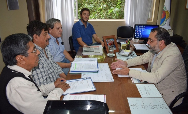 Reunión entre autoridades del Concejo Deliberante de la Capital y Yala