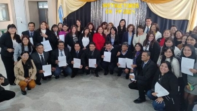 La ministra Miriam Serrano destac&oacute; otro avance en la jerarquizaci&oacute;n docente