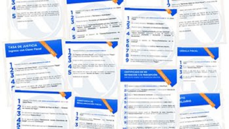 Gu&iacute;as paso a paso, te ayudan a realizar gestiones y pagos