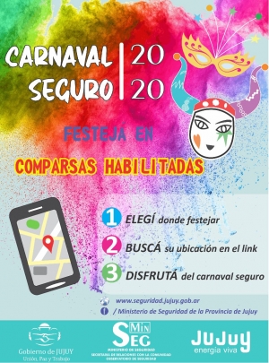Carnaval: mapa de comparsas de Jujuy