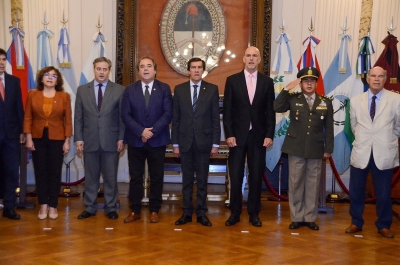 El Vicegobernador participó del acto por el Aniversario de la Reconquista de Jujuy