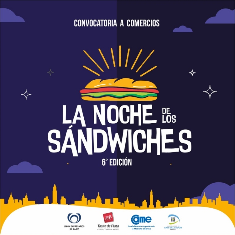 La noche de los sandwiches - 6&deg; edici&oacute;n