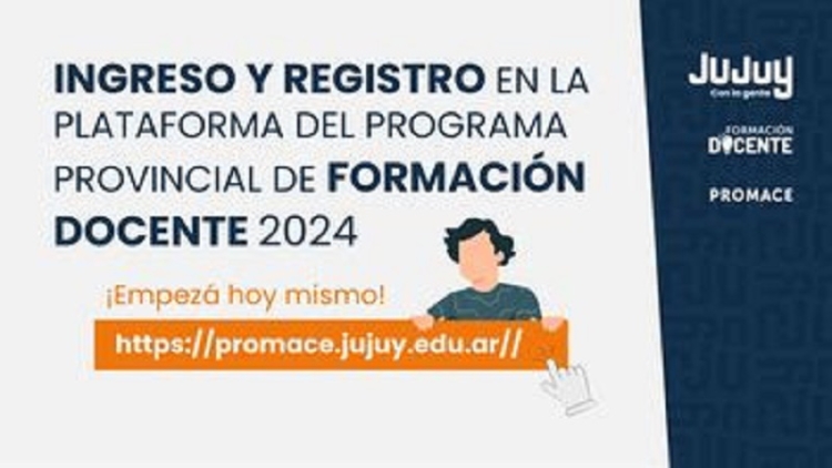 Procedimiento para la inscripción a los cursos del Programa Provincial de Formación Docente 2024