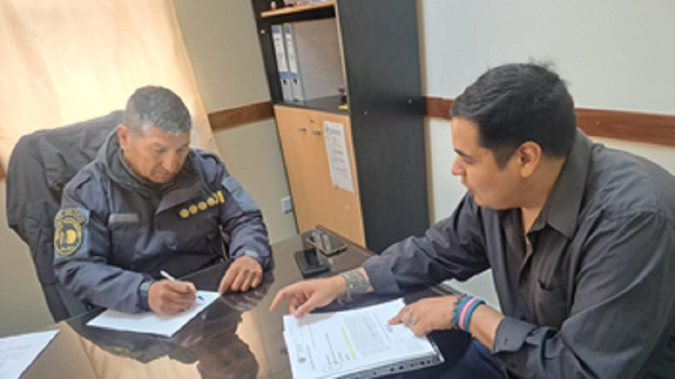 Coordinaci&oacute;n con personal del Penitenciario Provincial