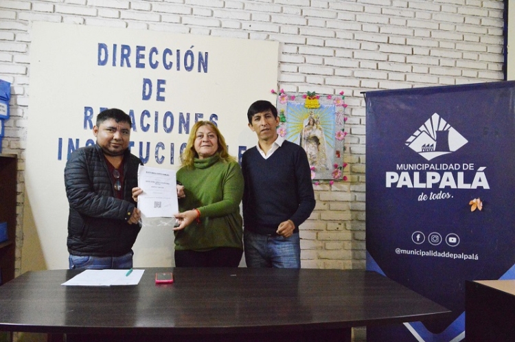 El ejecutivo de palpal&aacute; acompa&ntilde;a y fortalece a las instituciones barriales y asociaciones civiles