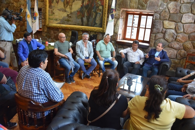 El Vicegobernador recibi&oacute; a dirigentes del Triunvirato de la CGT Regional Jujuy