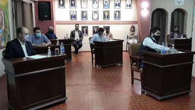 Concejales se reunieron con propietarios y choferes auxiliares de taxis de radio llamada