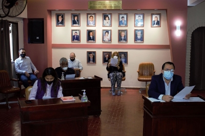 Concejales se reunieron con el director general de rentas municipal