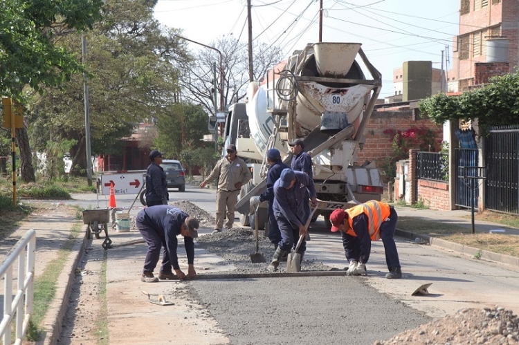 El municipio de Palpal&aacute; avanza con obras en calle &aacute;frica y un exhaustivo operativo de refacci&oacute;n en los barrios