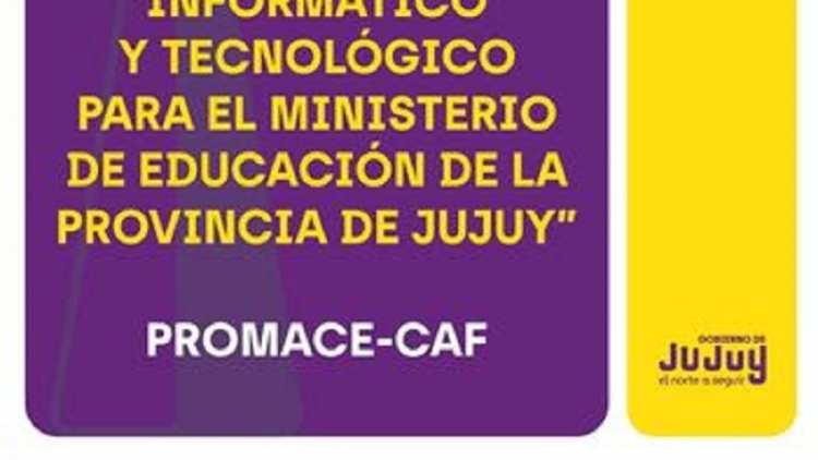 Educaci&oacute;n: Convocan para Licitaci&oacute;n de equipamiento inform&aacute;tico y tecnol&oacute;gico