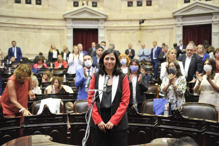 Leila Chaher juró como diputada nacional por Jujuy